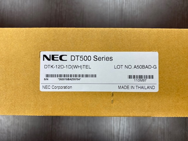 NEC AspireWX 12ボタンデジタル多機能電話機（白）DTK-12D-1D(WH)TEL